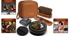 4-in-1 Mink Oil Leather Conditioner & Cleaner 3.52oz Waterproof Formula