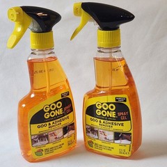 (Lot of 2)Goo Gone Adhesive Remover Original Spray Gel – 12 oz Each