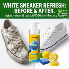 4-in-1 Multi-Enzyme Foam Cleaner, All-Purpose Spray 5oz with Sponge & Towel
