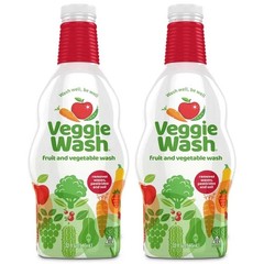 Veggie Wash Fruit & Vegetable Wash Refill Soaker 32 fl oz 2 Pack