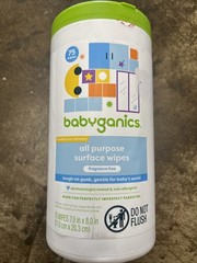 Babyganics All Purpose Surface Wipes