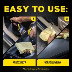 15 2oz Interior Detailer Spray Cleans Protects All Surfaces Non Greasy UV this