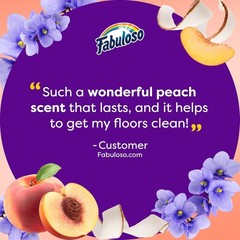 Elevate Your Home with 2X Peach Scent Multi-Purpose Cleaner, 56 fl oz – No Rinse