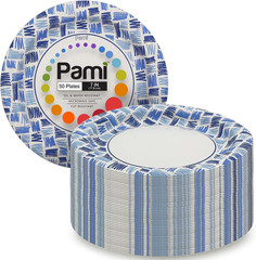 Heavy-Duty Disposable Small round Paper Dishes | Microwave-Safe, Oil, Water & Cu