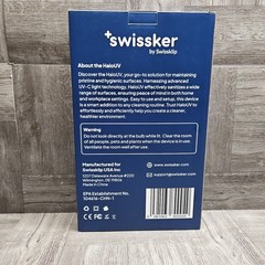 HaloUV Swissker by Swissklip UV-C Light Technology Enhanced Home Cleanliness