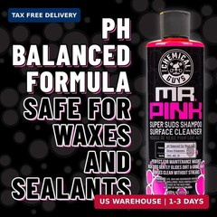 Chemical Guys Mr. Pink Car Wash Soap – 64 oz Super Suds Foaming Car Wash Soap fo