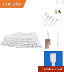 High-Quality 5.11″ Foam Swabs – 200 Count for Precision Cleaning & Maintenance