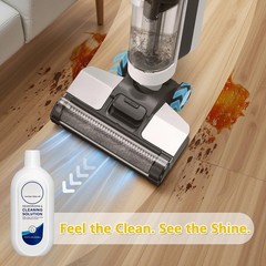 Floor Cleaning Solution 2 Pack for Tineco & Robot Vacuums – Concentrated Formula