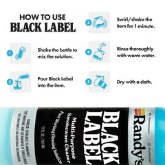 Randy’s Black Label Cleaner 12oz 2 Pack Multi-Surface Fast Clean