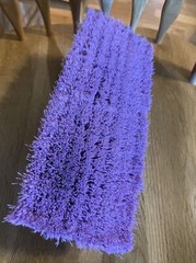 Flo-Thru Plastic Wall Scrub Brush, Equipment Brush With Soft Bristles NIB
