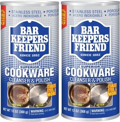 Cookware Cleanser & Polish 2 x 12 oz Stainless Steel Cleaner & Degreaser for …