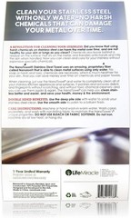 Amazing Reusable Nanolon Fiber Stainless Steel Cloth – 7×16 for Safe Cleaning