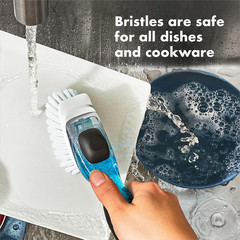 OXO New Good Grips Soap Dispensing Dish Brush Storage Set