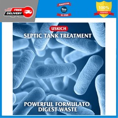 12 Count Septic Tank Treatment 1 Year Supply Live Bacteria Flushable Packets