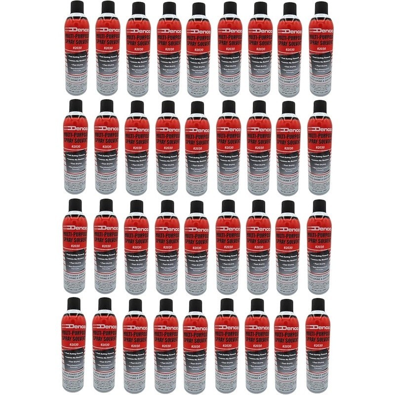 Powerful Multi-Surface Cleaner Spray Low Odor Grease Remover 13oz Bulk 12 Cans