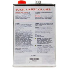 Boiled Linseed Oil for Wood Furniture Restoration
