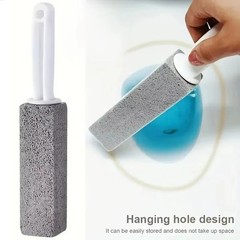 2 Pcs Pumice Stone Cleaning Heavy Duty Handle Toilet Scouring Stain Remover Tool