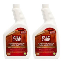Hardwood Floor Cleaner Super Concentrate – 40 Fl Oz (2 Pack) – Fresh- Dilute …
