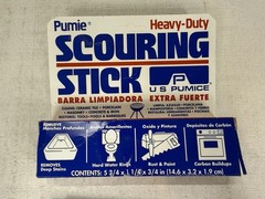 Pumie Heavy Duty Pumice Scouring Stick Cellulose Scouring Pad Lot Of 2