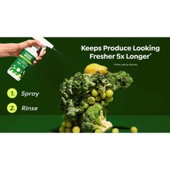 JOY Clean Boss Eat Cleaner Fruit & Veggie Natural Wash & Preserver 2-piece Set