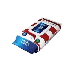 GSD Wipes 80 Pulls Resealable Pack 9.99 EXPIRATION DATE July 2027