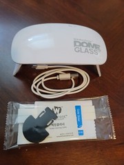 Whitestone Dome Glass UV Light Lamp – 15/60 Sec Timer – Cures & Sanitizes