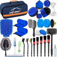 Kit para lavar carros autos accesorios de autos mujeres hombres cepillo cera NEW