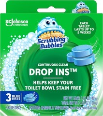 Scrubbing Bubbles Toilet Cleaner Drop Ins Tablets, 3 Count Pack of 1