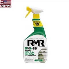 RMR-86 Instant Mold And Mildew Stain Remover Spray- Scrub Free Formula,30 Fl Oz