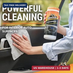 Armor All Car Interior Value Pack, 90 Count, Includes Auto Glass Cleaner, Cleani