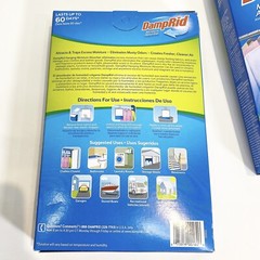 DampRid FG80 Hanging Moisture Absorber Fresh Scent 14 oz (Pack of 2)