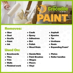 Professional Paint Wipes 600ct 6-Pack – Giant, Unscented, Tough Residue Remover