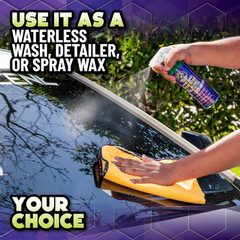 Raging Rhino Waterless Car Wash, Quick Detailer & Spray Protectant, No Rinse Ext