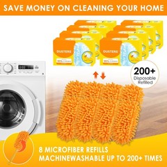 Dusters for Swiffer – Reusable Duster Refill Compatible with Swiffer Hand Dus…