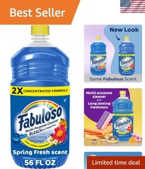 Multi-Purpose Cleaner and Floor Cleaner, 2X Concentrated Formula, Long-Lastin…