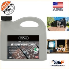 Denmark 2.5L Exterior Wood Cleaner – VoC Free, Easy Spray for Decks & Furniture