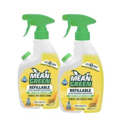 Refillable Ultra Powered Multi-Purpose Cleaner Concentrate, Citrus & Green Te…