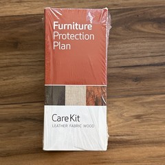 NEW-Furniture Protection Plan Care Kit Leather Fabric Wood New Refresher Polish