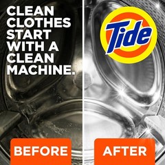 Washing Machine Cleaner by Tide, Washer Machine Cleaner with Oxi 7 Count Fresh