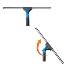 18-Inch Professional Swivel Squeegee for Home Glass Window Cleaning