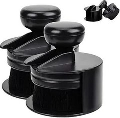 2 PCS Tire Shine Applicator Brush, Tire Dressing Brush Applicator with Seal Cove