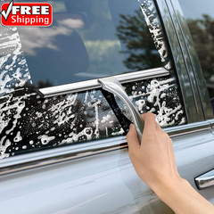 All-Purpose Stainless Steel Shower Squeegee for Shower Glass Door with 2 Adhesiv