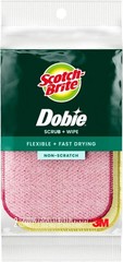 Scotch-Brite Dobie Scrub & Wipe Cloths, Sponge Cloths for Cleaning Kitchen,