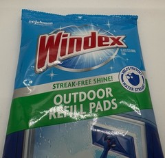 Windex Outdoor Window Cleaning Refill Pads – Includes 2 Pads NEW & SEALED