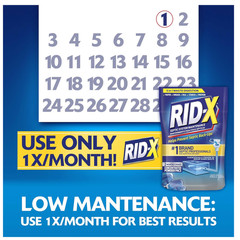 RID-X Septic Tank Treatment Pods – 3 Month Supply, Dual Action