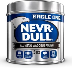 All Metal Wadding Polish, Chrome and Metal Cleaner for Cars, Kitchens, Bathrooms