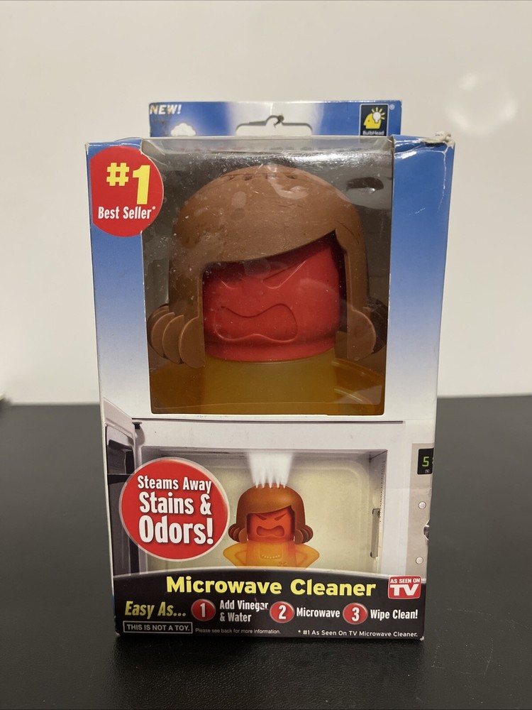 New Angry Mama Microwave Fast Steam Useful Newest Cleaner Cleaning Gadget 2015