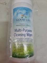All Natural Surface Cleaning Wipes – 100% Made In the USA, Kitchen, Bathroom, –
