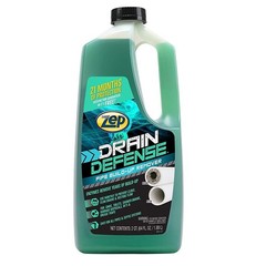 Zep Drain Defense Pipe Build-Up Remover – 64 Ounces – ZLDC648 – Green