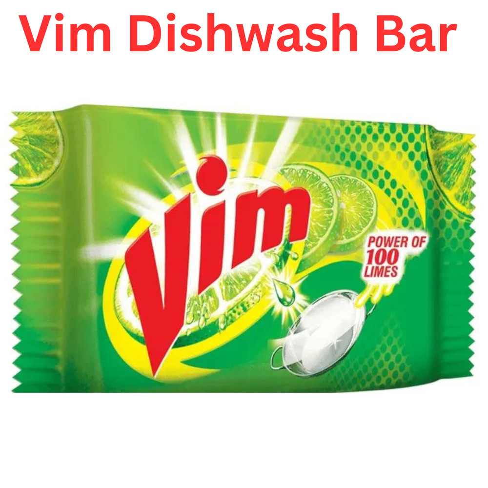 Vim Dishwash BarKitchen Full Cleaner,Removes Stain&Grease Power Of Lemon